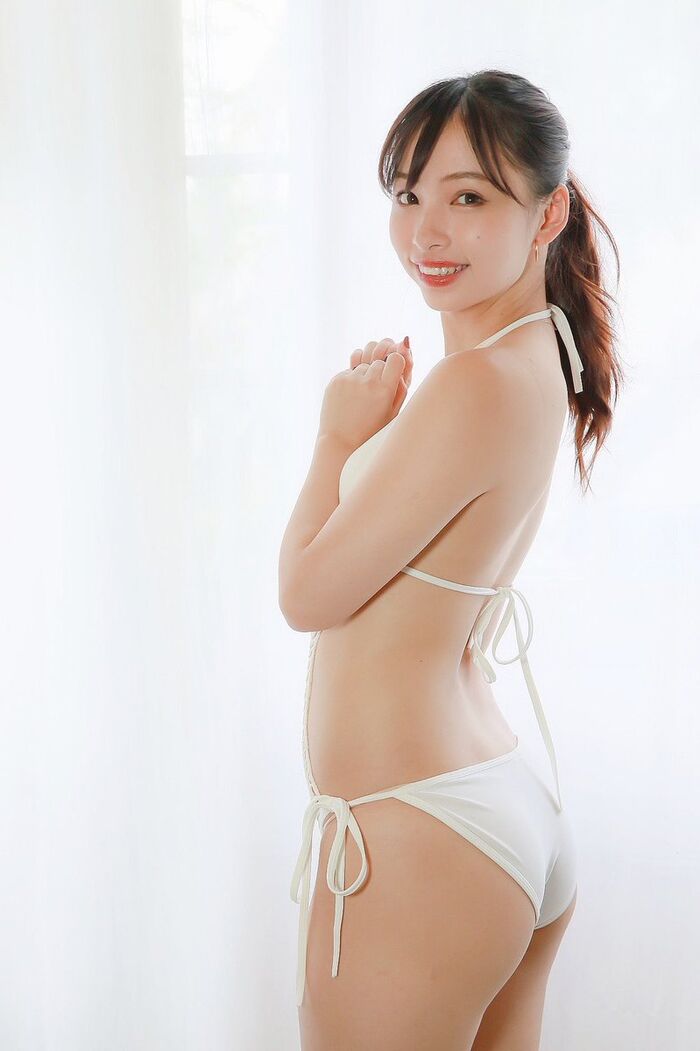 【Tsurumaki Hoshina Erotic Image】 Sexy image of a nice ass gradle that slender body can be messy 6th image