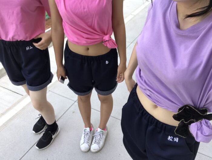 The erotic image of the schoolgirl who plays with friends is cute wwwww 11th image