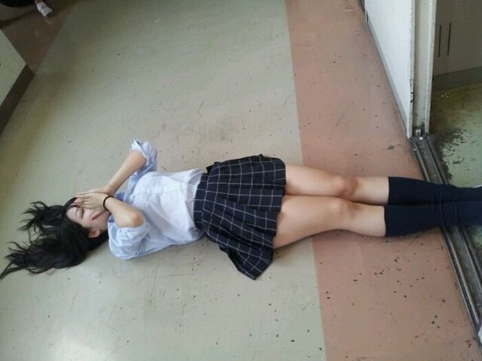 It's about youthful! ! Cute schoolgirl's antics erotic images 9th image