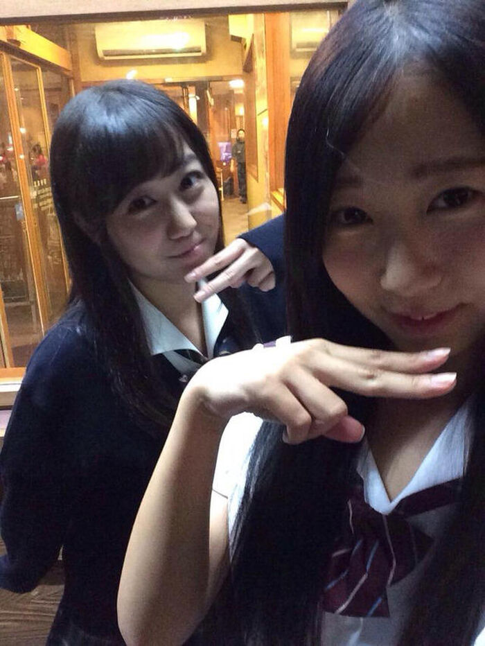 It's about youthful! ! Cute schoolgirl's antics erotic images 2th image