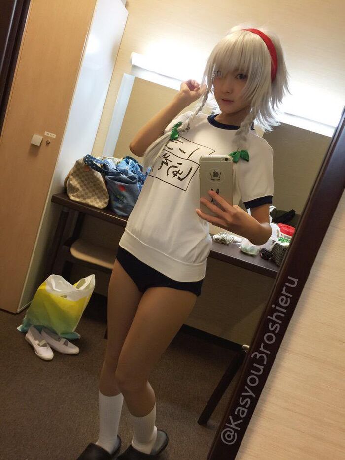 Brumaero image Dosukebe daughter who wears a bloomer closely attached to the lower body and takes a selfie and masturbates! 29th image