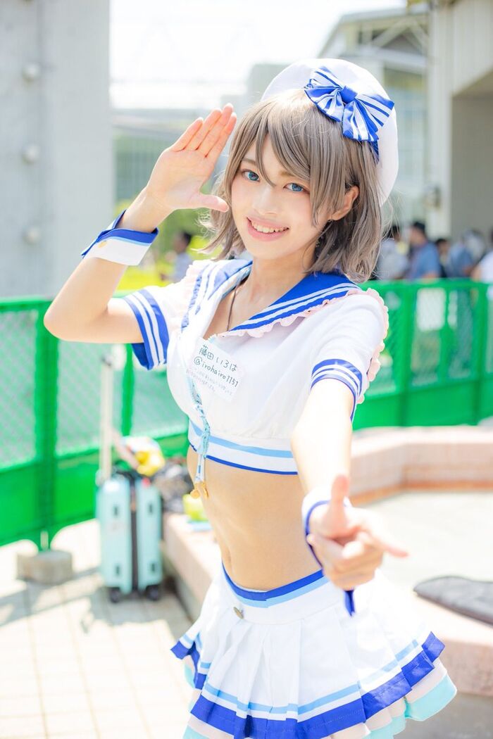 【Fujita Iroha Cosplay Image】 Slender beauty who shows a lot of cute and cosplay 40th image