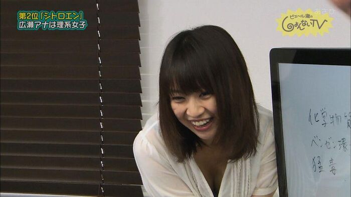 【Chest chirp image】 Talents who earn viewership by showing off a little cleavage w 18th image