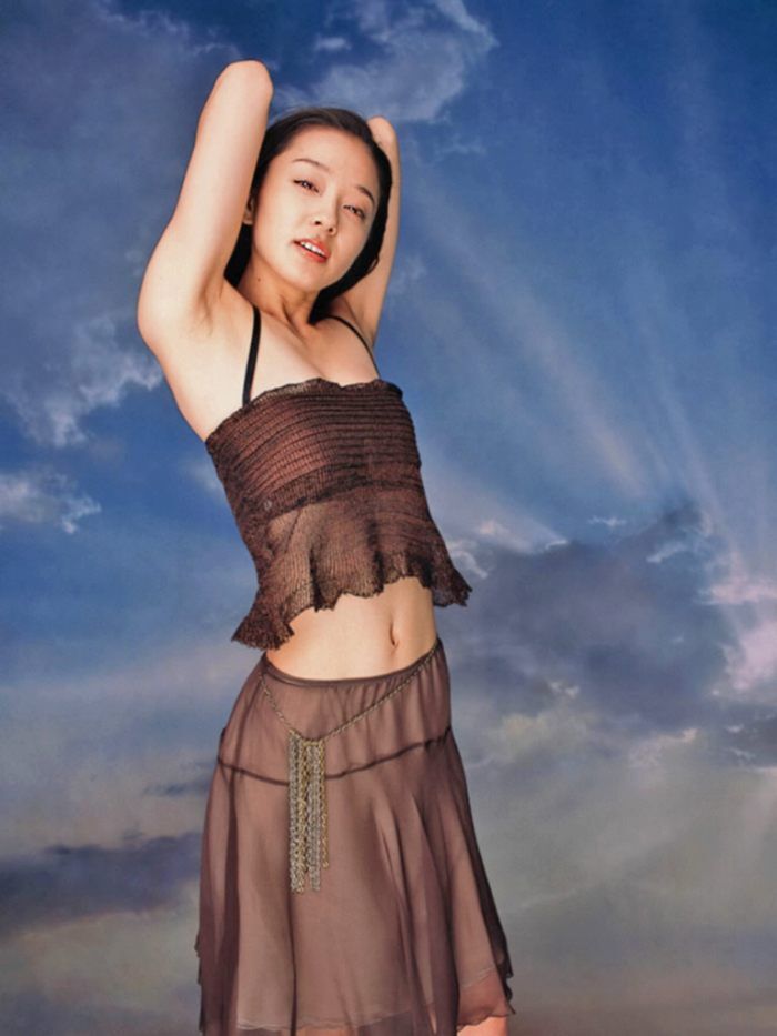 Noriko Nakakoshi Treasured Nude &amp; Intense Semi Nude Erotic Images 80 Sheets! 47th image