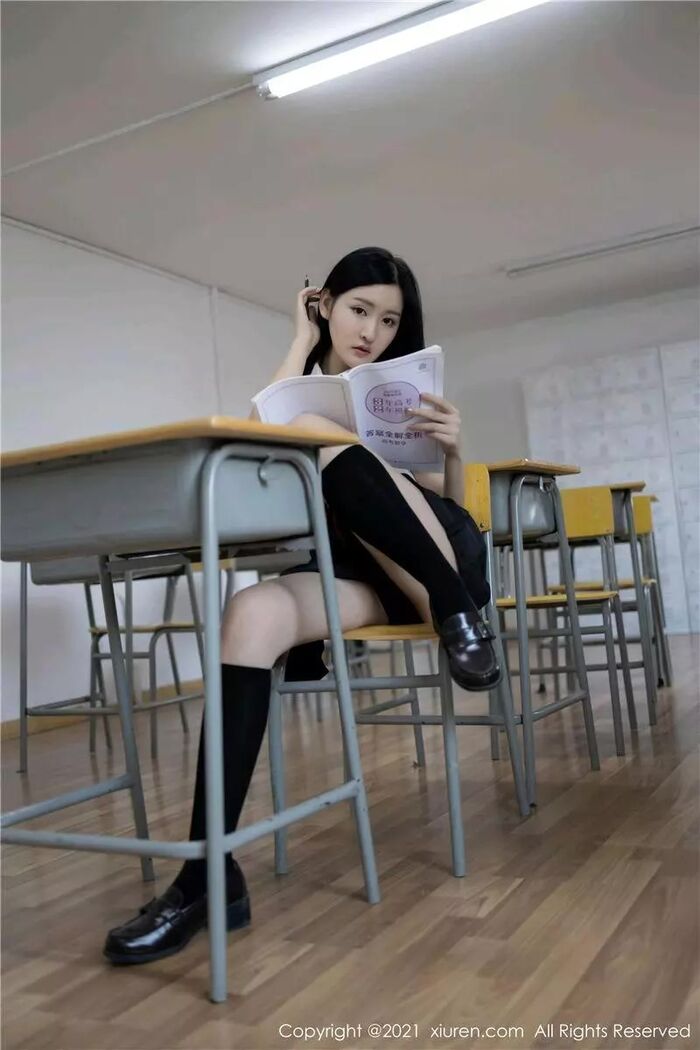 [XiuRen Hidetomi] 2021.01.05 No.2970 Shen Yumejo Bad Student Theme [60P] 14th image