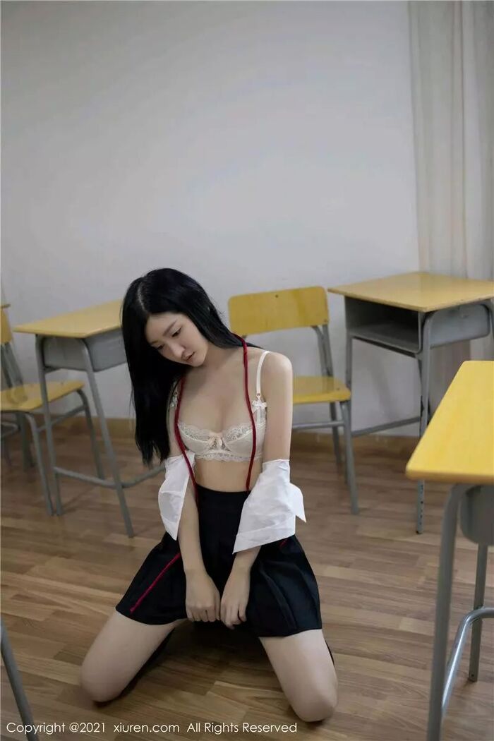[XiuRen Hidetomi] 2021.01.05 No.2970 Shen Yumejo Bad Student Theme [60P] 38th image