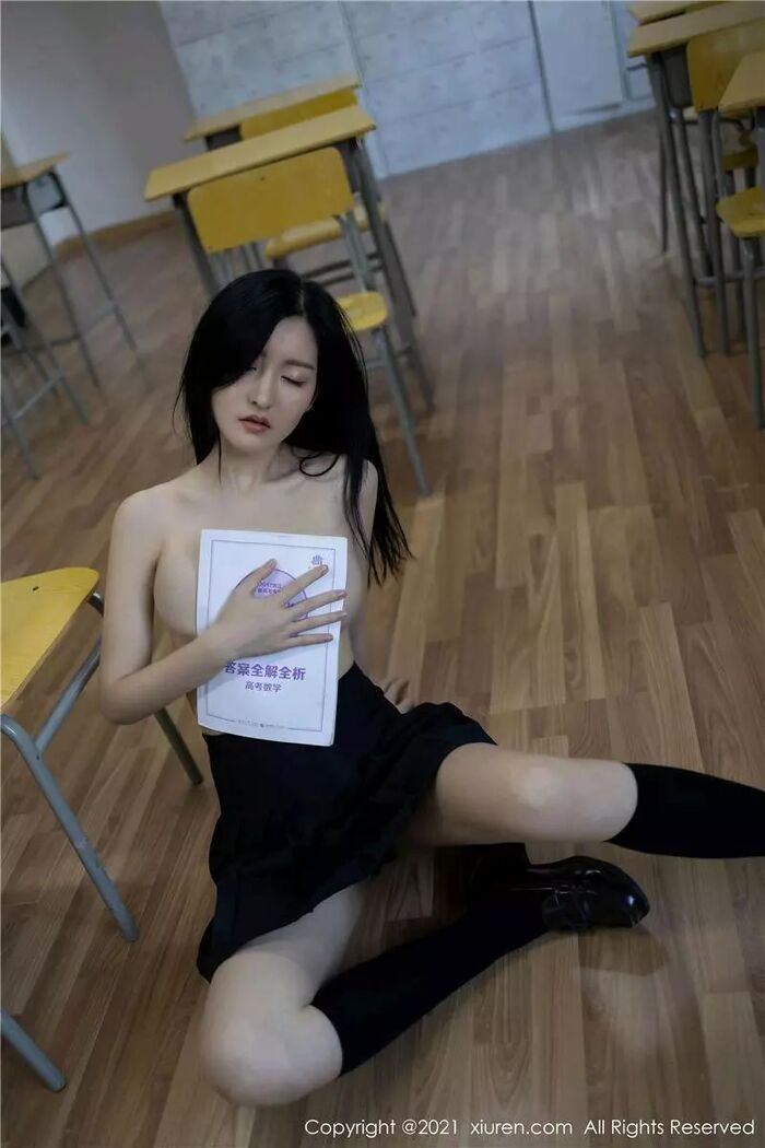 [XiuRen Hidetomi] 2021.01.05 No.2970 Shen Yumejo Bad Student Theme [60P] 55th image