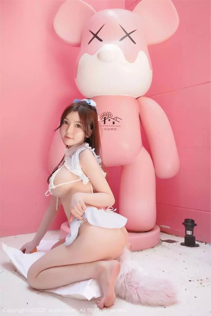 [Xiuren Hideto network series] 2020.07.06 Vol.2294 Miko Kaji mini complete version unsuited inshin [52P] 34th image