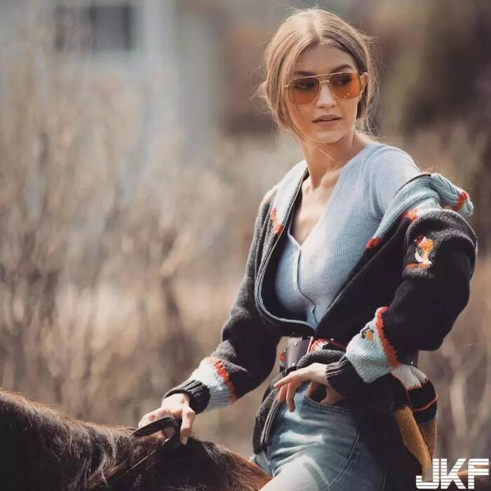 維密超模 GiGi Hadid 高挑好身材根本男人幻想 2th image