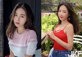 An empty beauty woman has a single super-class electric eye.
