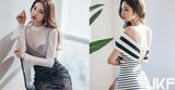 South Korean Jong Sister Park Jung Yoon Super Crazy Transparent Coat Bra Perspective Super-Sexual Feeling!